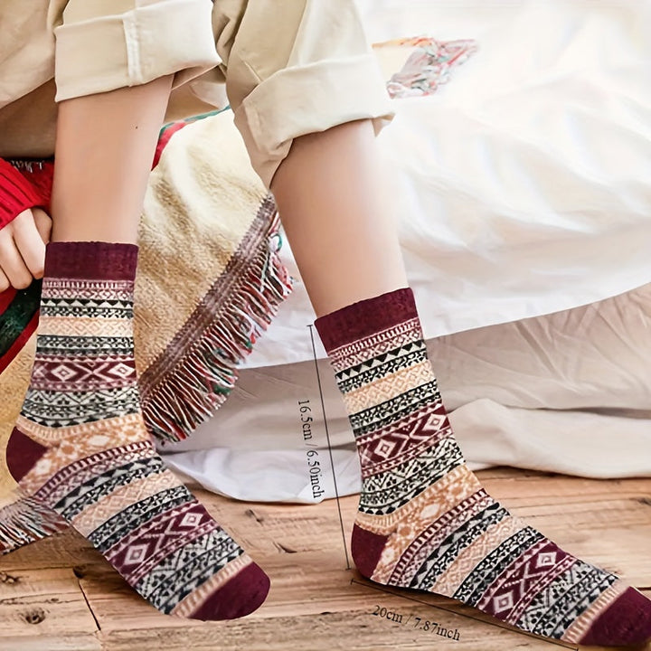 Scarlett | Cozy winter socks