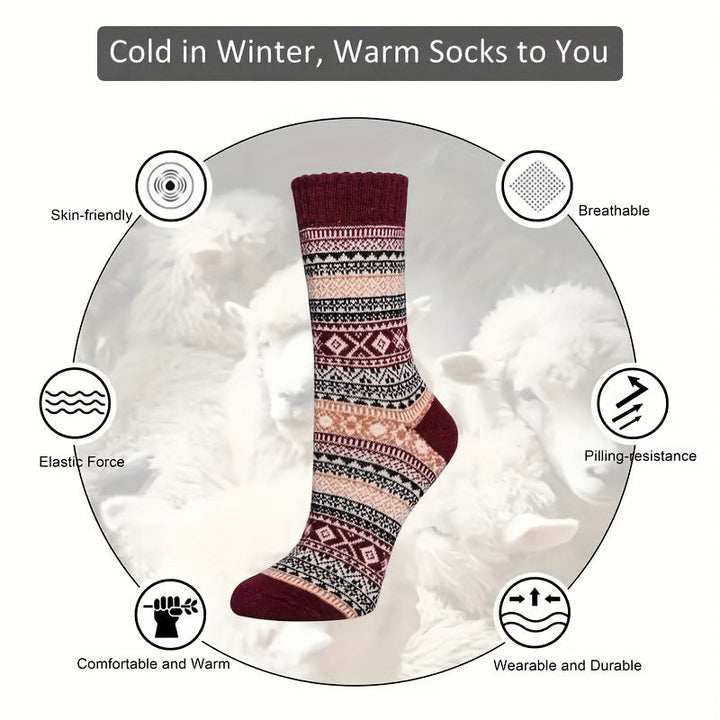 Scarlett | Cozy winter socks