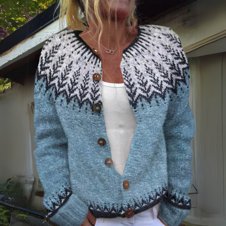 Valerie | Nordic Wool Cardigan