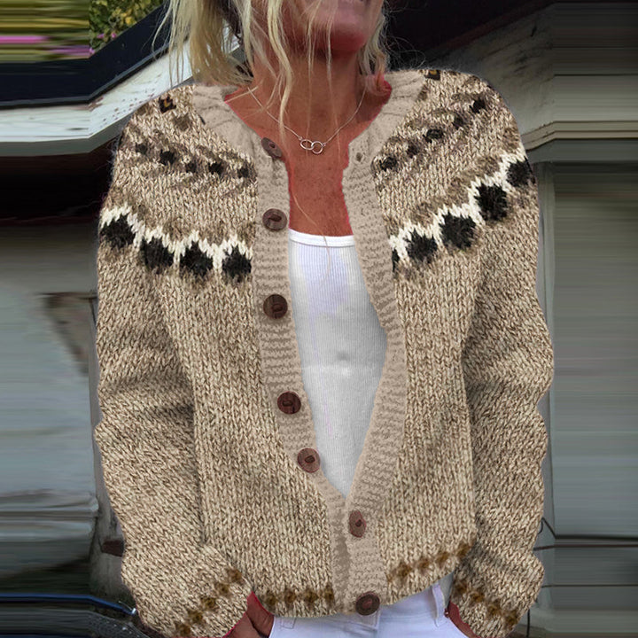 Sloane | Nordic Wool Cardigan