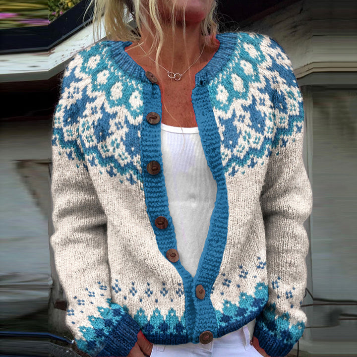 Brielle | Nordic Wool Cardigan