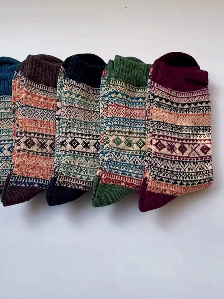 Sofia | Boho knit socks