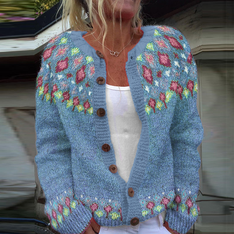 Aria | Nordic Wool Cardigan