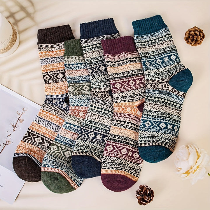 Sofia | Boho knit socks