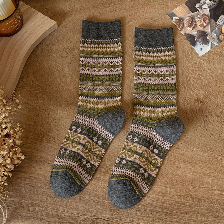 Emily | Vintage pattern socks