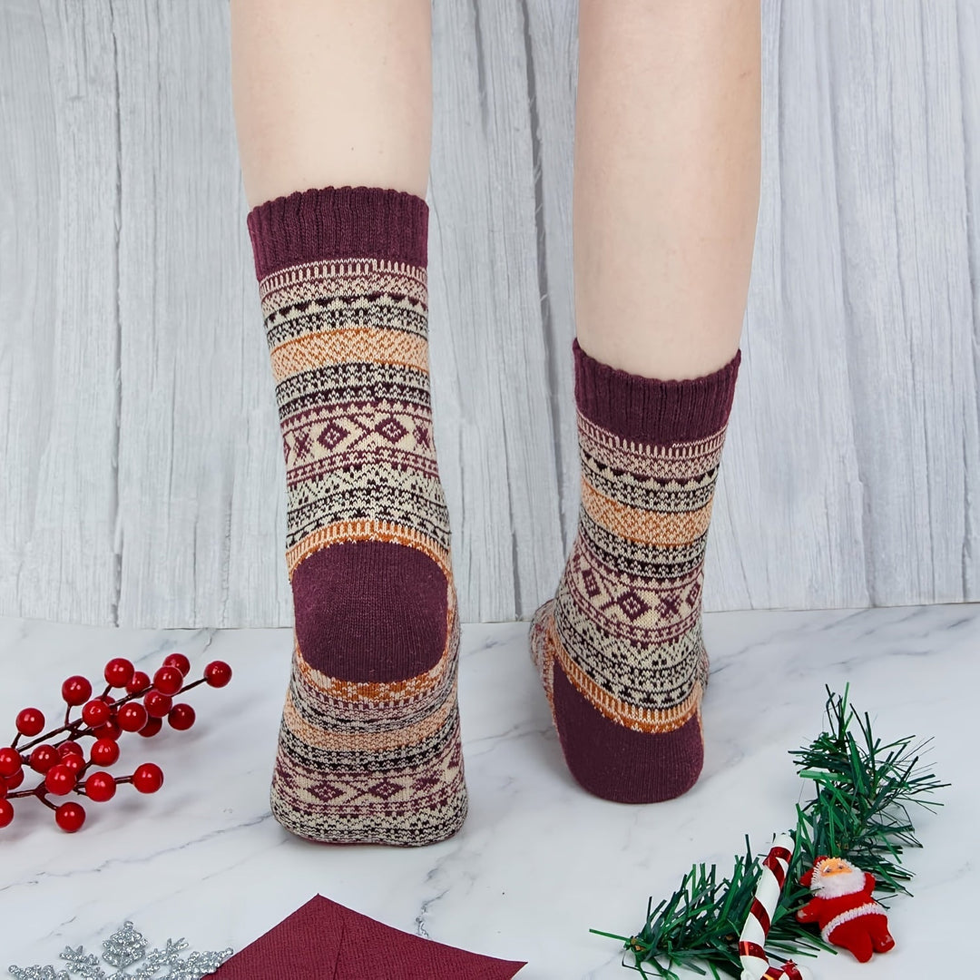 Sofia | Boho knit socks