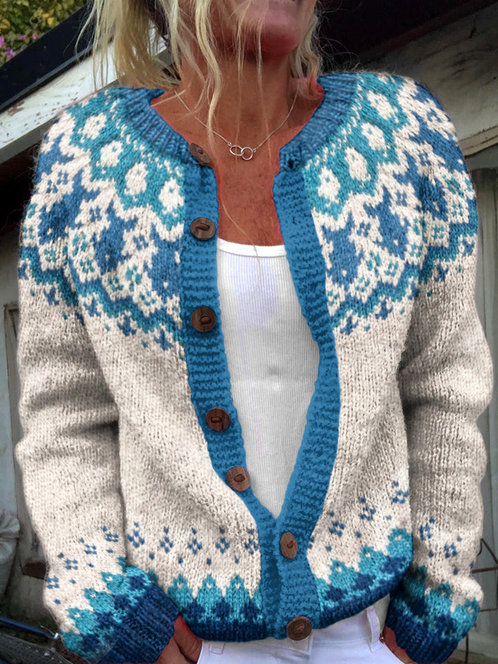 Brielle | Nordic Wool Cardigan