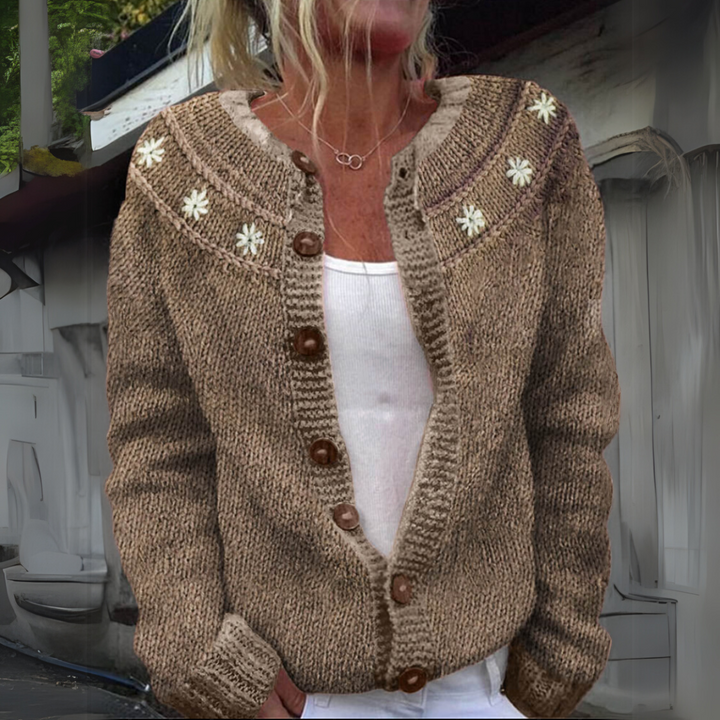 Millie | Nordic Wool Cardigan