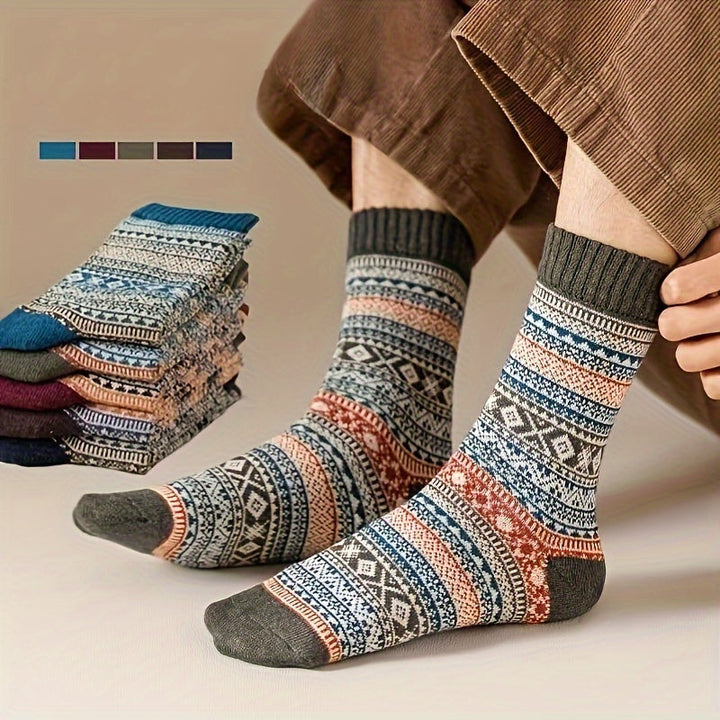 Camila | Vintage pattern socks