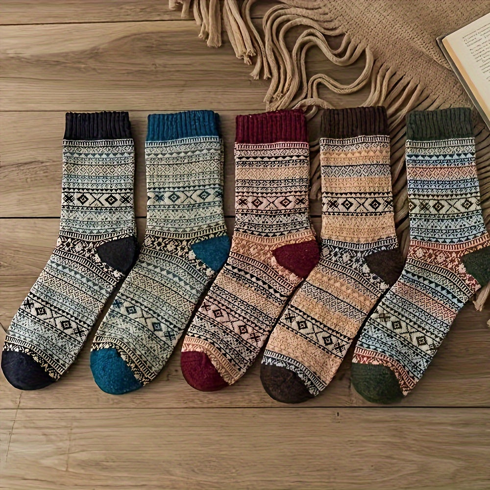 Camila | Vintage pattern socks