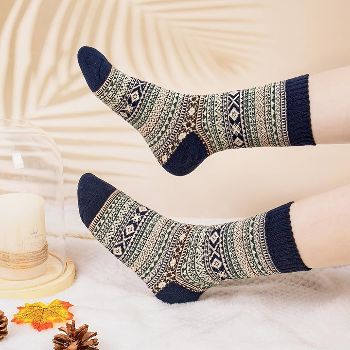 Sofia | Boho knit socks