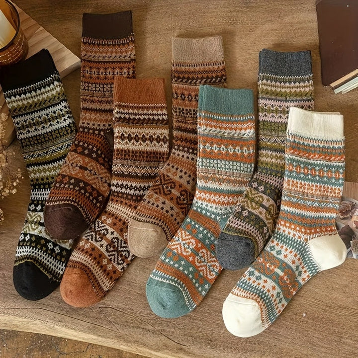 Emily | Vintage pattern socks