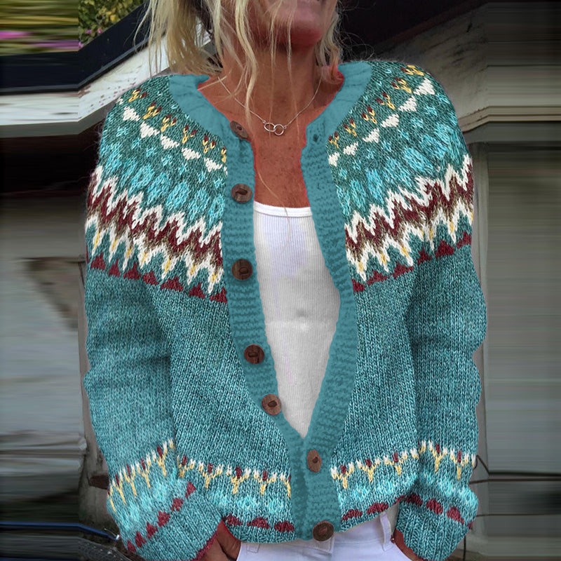 Melanie | Nordic Wool Cardigan