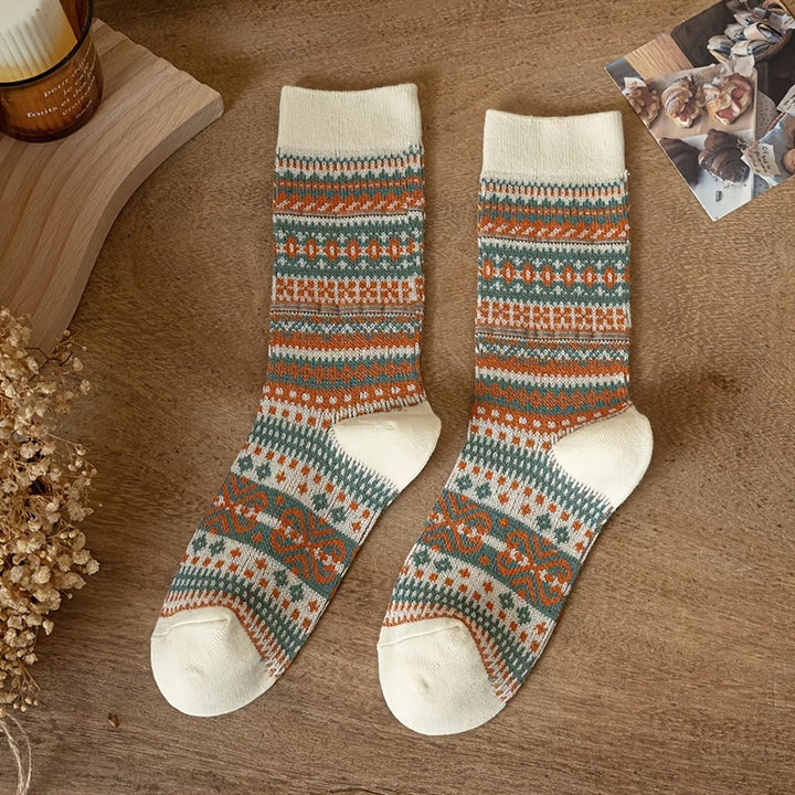 Emily | Vintage pattern socks