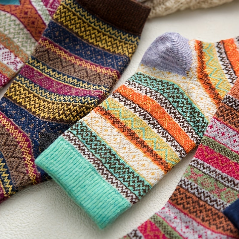 Isabella | Bohemian knit socks